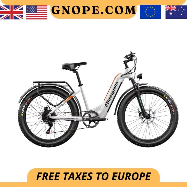 Shengmilo mx06 cidade bicicleta elétrica 1000w bicicleta urbana bicicleta gorda elétrica 26 "e-bike 48v17.5ah bateria adulto e-mountainou bicicleta