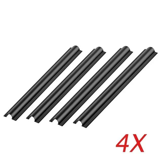 Kit Elegante de Organizadores de Cabos com Mangas Universais para Proteger e Embelezar o Interior do Carro - 4 Peças