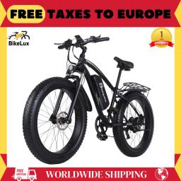 MX02S bicicleta elétrica para homens, pneu gordo E-bike, bateria de lítio, 26 in, 48V, 1000W, 17Ah, adulto - Image 1