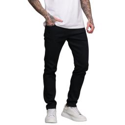 Calça Jeans Masculina Skinny Preta Black Vip Tendência Verão - Image 3