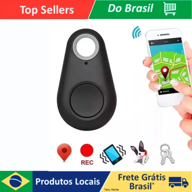 Mini Chaveiro Bluetooth ITAG: Rastreador Anti-perda para Carros, Animais, Chaves, Bolsas e Carteiras
