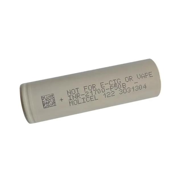 Novidades Bateria recarregável de íon de lítio Molicel INR-21700 P50B 60A