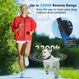 PEDONO Dog Training Collar, Controle Remoto Dog Shock, Beep Vibração, Estática, Impermeável, Anti Casca, Coleira Elétrica para Cão - Image 6