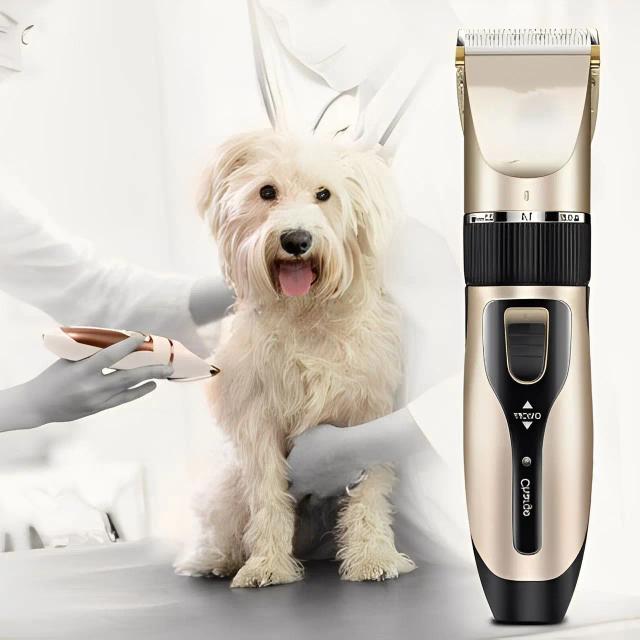 Máquina Profissional para Tosar Cães - Cortadora de Pelo para Pets