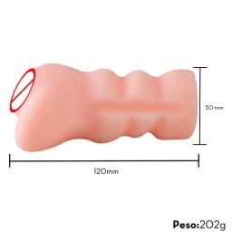 Masturbador Realista Vagina para Homens, Cyberskin Brinquedo, Sexual - Image 2
