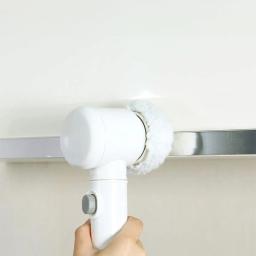 Escova Elétrica Rotativa para Limpeza 3 em 1 Ampla Utilização - Zein - Image 4