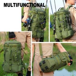 Saco multifuncional tático para homens, mochila de pesca, equipamento de armazenamento, alta qualidade - Image 5