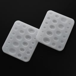 Molde de silicone para DIY Fazer Jóias, leite materno, lapidado Cabochon, Opal, resina epóxi, lembrança, suprimentos, 1507051 - Image 1