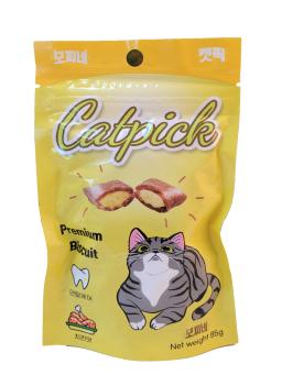 Mochine-Snacks para petiscos de gato, deleites, biscoito, frango picado, salmão, atum, 85g, 3 latas - Image 3