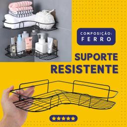 Porta Shampoo E Sabonetes Suporte De Canto - Nybc - Image 6