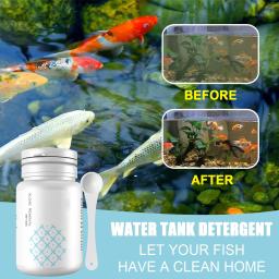Agente Repelente De Algas Para Limpeza Do Tanque De Peixes, Repelente De Algas, Musgo e Removedor De Odores, Água Purify, Aquário Controle De Algicide - Image 5