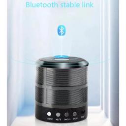 Mini Caixa de Som Bluetooth/ Caixinha de Som Portátil/ Carregador USB/ MP3 P2 SD Rádio AM-FM- Envio Rápido P/ Todo o Brasil - Image 4