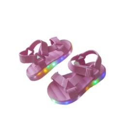 Sandália Papete Infantil Velcro Led Lançamento 2024 - Image 3