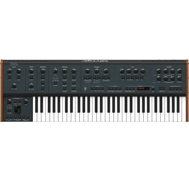 Sintetizador Analógico Behringer UB-Xa: 16 Vozes, Polifônico e Multilíngue - Original com 100% de Satisfação de Vendas