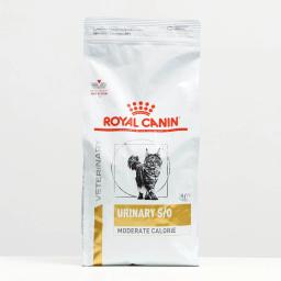 Ração seca RC urinária para gatos, calorias moderadas, 1.5 kg, S, O - Image 1