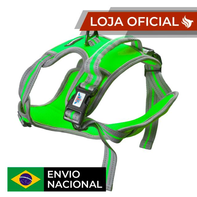 Peitoral Lopetudos Cloud1 Verde M - Conforto e Estilo para Aventura
