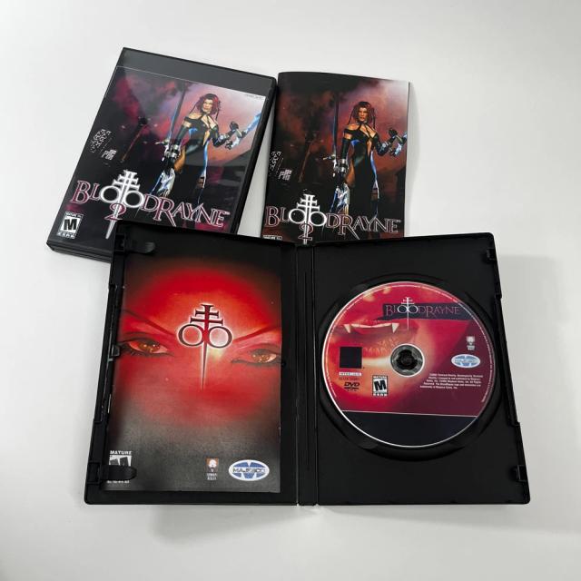 BloodRayne Action Game NTSC U/C Cópia Disco Retro PS Máquina Modificada Leitura Direta