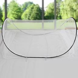 Rede mosquiteira ajustável para cama de solteiro, barraca dobrável para crianças, anti-mosquito, dobrável, para acampamento, cama, van, campista, acampamento - Image 3