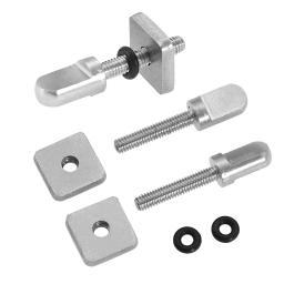 Parafuso De Fin De Prancha De Aço Inoxidável Parafusos De Fin De Surf, Longboard Deslizante, Unhas De Aleta Única, Substituindo Parafusos, M4, 3Pcs, 6Pcs - Image 2