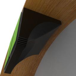 Suporte Expositor De Parede Dupla Face Universal para Pandeiro - ARTBOX3D - Image 6