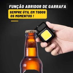 Mini Lanterna Com led Portátil/USB Recarregável 3 Modos De Luz Lanternas De Chaveiro E Abridor De Garrafas/De Emergência - Image 3