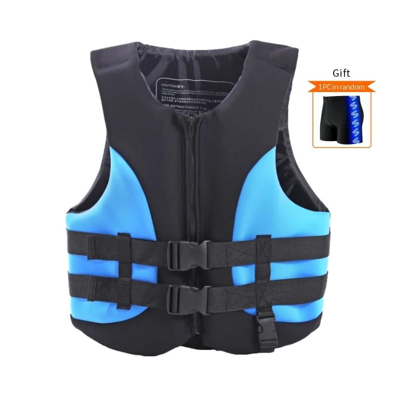 Casaco salva-vidas para adultos, coletes de neoprene impermeáveis, mergulho, surf, esqui aquático, equipamento de segurança caiaque, casacos - Image 1