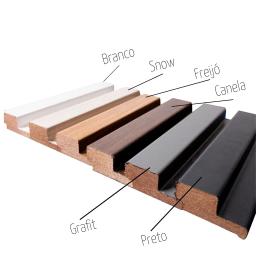 Painel Ripado 100% MDF - Escolha Medidas e Cores - Cabeceira de cama, Rack de TV, Móveis de Decoração para Divisórias e Paredes - Image 4