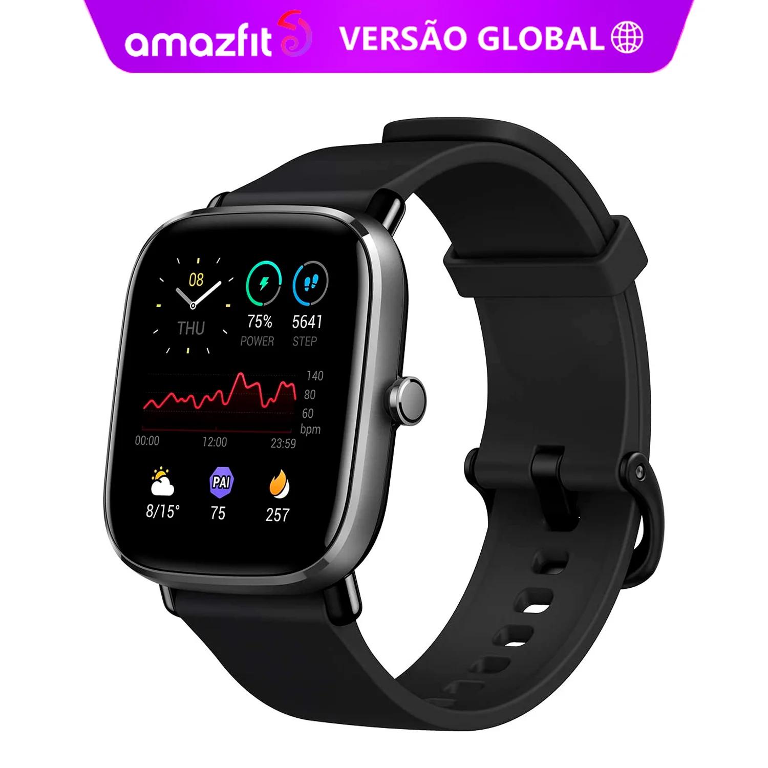 Smartwatch Amazfit Fashion GTS 2 Mini A2018, Display Amoled de 1.55" super leve autonomia da bateria de 14 dias - Image 1