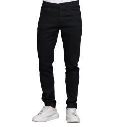 Calça Jeans Masculina Skinny Preta Black Vip Tendência Verão - Image 4