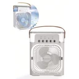 Mini Ar Condicionado Ventilador Umidificador Climatizador e Ventilador Portátil Mini Recarregável Usb - Image 6