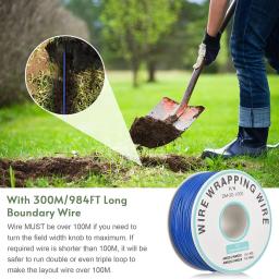 Coleiras elétricas para cerca de animais de estimação, para cães teimosos, sistema de contenimento de limite de animais de estimação no solo/interrâneo, cobre até 1/2 acre - Image 5
