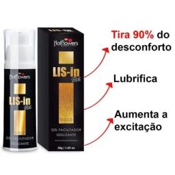 Lis-in Gold Hot 30g - Lubrificante Anestésico Anal - Image 2