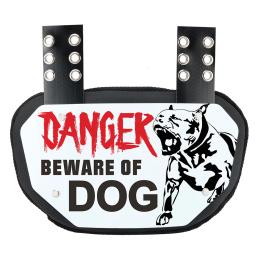 DAWG Futebol Back Plates para Crianças, Juventude Rugby Backplates, Matte Low Back Pads, Protetores de Alto Impacto, Back Flaps - Image 1