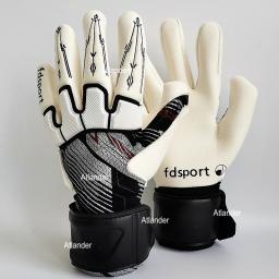 4mm látex luvas goleiro futebol de futebol proteção qualidade premium engrossar goleiro futebol esporte goleiro luva - Image 2