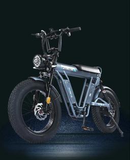 Elétrico Fat Tire Ebike, Bicicletas Sujeira, Bicicleta Da Cidade, Bateria De Lítio, 7 Velocidade, 48V, Novo, 2022 - Image 5