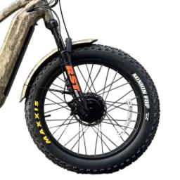 Oka 2025 1000w dual bafang h55 g063 48v/52v 1000w pneu gordo bicicleta sujeira ebike e bicicleta elétrica mountain bike para caça - Image 6