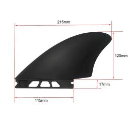 Barbatanas de surf de quilha gêmea (2 aletas)-guia gêmea ou tamanhos de guia única para pranchas de surf esportes aquáticos - Image 4