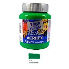 Tinta Tecido Acrilex 250ml Fosca Verde Veronese - Image 4