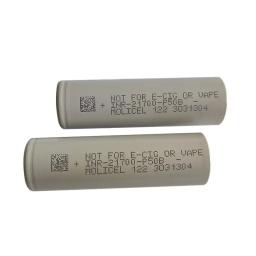 Novidades Bateria recarregável de íon de lítio Molicel INR-21700 P50B 60A - Image 2