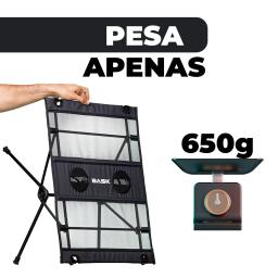 Mesa dobrável portátil ultraleve Alumínio para camping caminhadas montanhismo pesca praia+bolsa Bask - Image 3