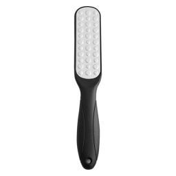 Lixa Para Os Pés Dupla Face Aço Inox Remove Pele Morta E Calos Salão Beleza Limpeza E Restauração - Image 1