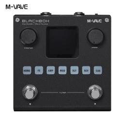 M-VAVE Blackbox Guitar/Baixo AMP Modeler 80 predefinições editáveis Processador Multi Efeitos Recarregável Para Guitarra Elétrica Baixo - Image 5