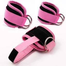Ajustável D-Ring Fitness Tornozelo Correias, Ginásio Leg Exercícios, Treino Workouts, Sports Fit Guard, Abductors Segurança - Image 1