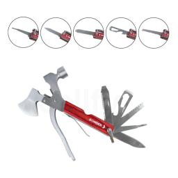 Martelo Multifuncional Inox com Gancho Ferramenta de Sobrevivência e Camping para Emergências ao Ar Livre Multi Ferramentas - Image 6