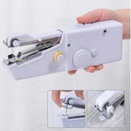 Mini Máquina de Costura Portátil Compacta Versátil E Perfeita Para Costuras Rápidas Em Tecido E Roupas - Image 2