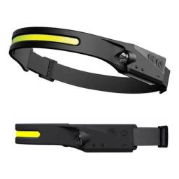 Lanterna de Cabeça Recarregável Led Corpo Motion Camping Torch Light Lamp Com Usb - Image 2