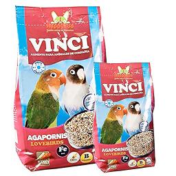 Ração para Agapornis e Ninfas Mix Vinci, Pássaros Alimentares, 1kg - Image 2