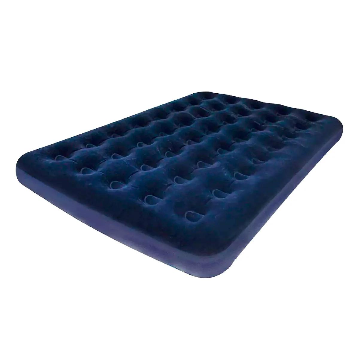 Colchão Inflável de Casal Aveludado Portátil Multiuso Bask - Image 1