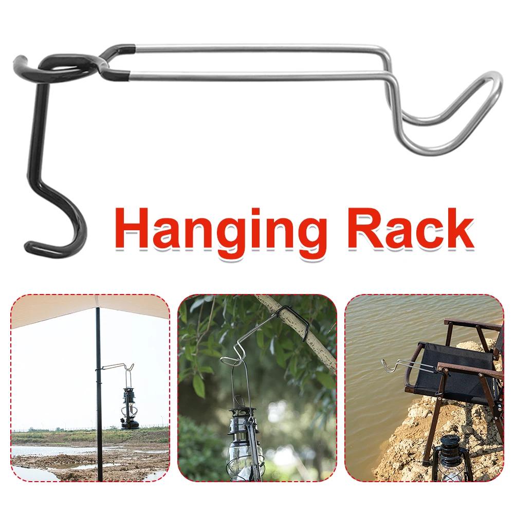 Suporte de luminária para barraca, de liga de alumínio, gancho, lanterna, cabide de luz, ferramenta de suspensão, acessório de barraca de multifuncionais - Image 1