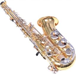Saxofone Laca com Chaves De Níquel, Alto Padrão, Novo, YAS-26 - Image 4